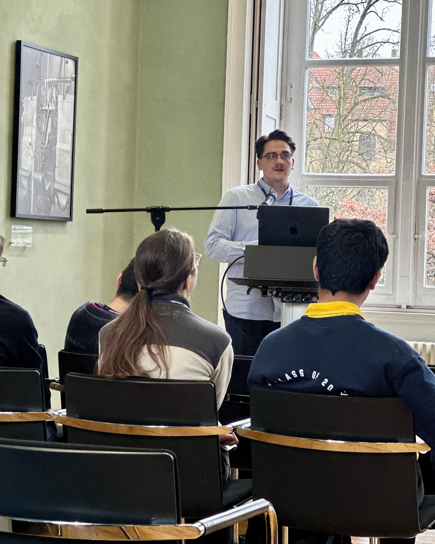 Me at ConSOLE 33 in Göttingen